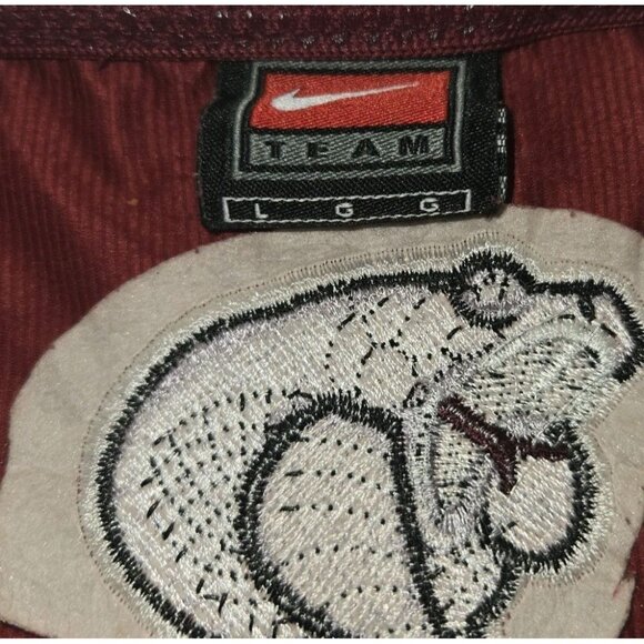 Nike Alabama Crimson Tide Clima-fit Full-Zip Windbreaker Jacket Mens Large Red B - Picture 2 of 13